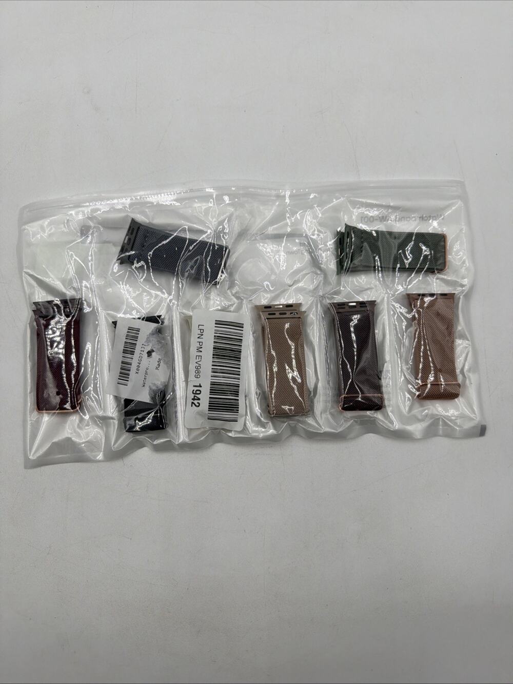 8-Pack Braided Solo Loop Compatible with Apple Watch Bands 38mm 40mm 41m